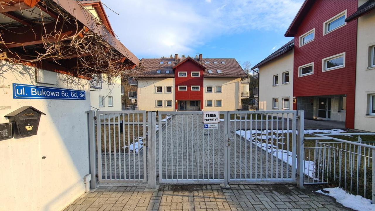 Na Bukowej, Apartament Widokowy Z Duzym Tarasem Wisła Eksteriør billede